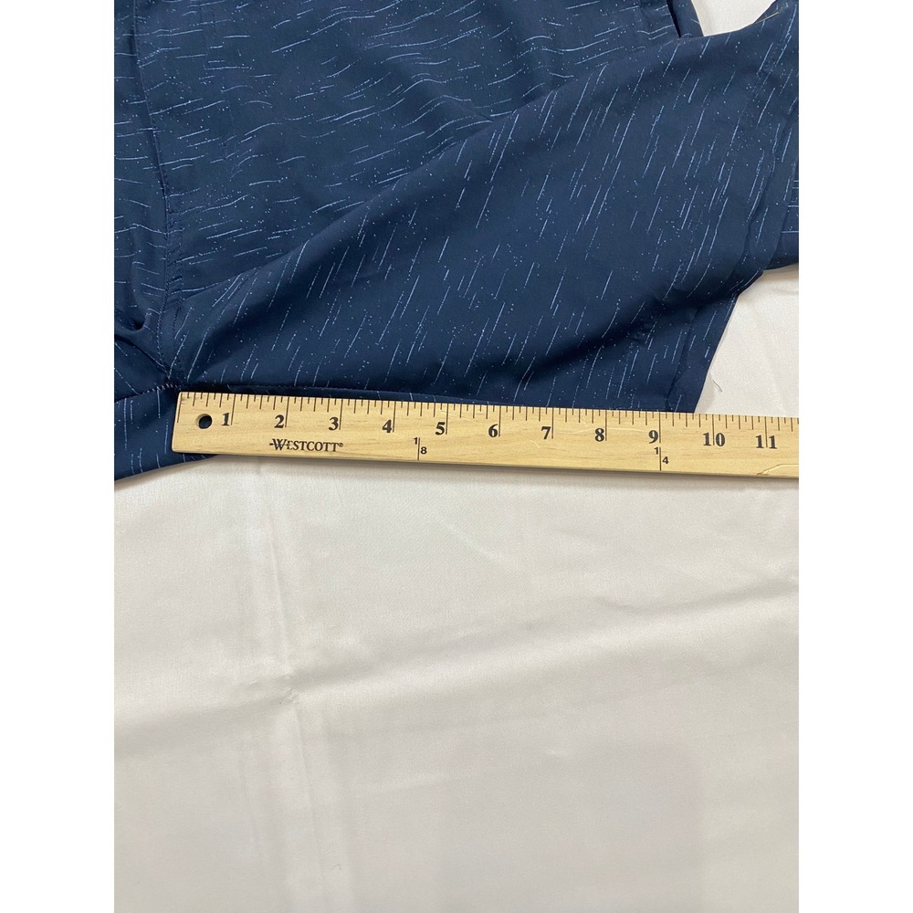 TravisMathew Mens Navy Blue Micro Streak Performance Golf Shorts Size 40 - Picture 6 of 9